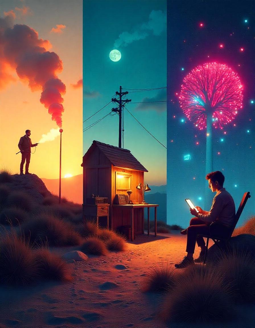 🌐 From Smoke Signals to Social Media – A Journey Through the Evolution of Communication